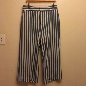 Banana Republic High Rise Wide Leg Cropped Pants
